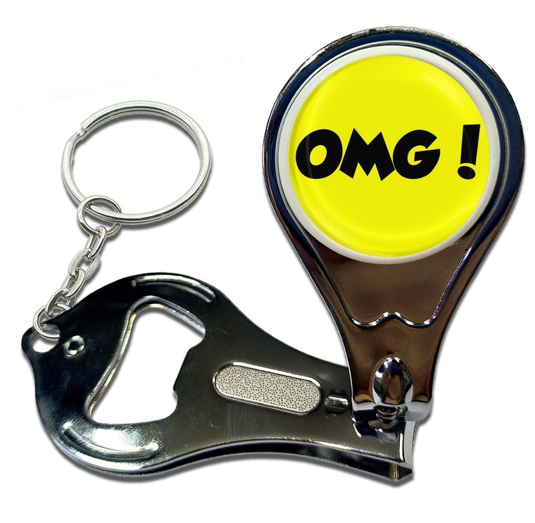 OMG! Oh My God - Nail Clipper Bottle Opener