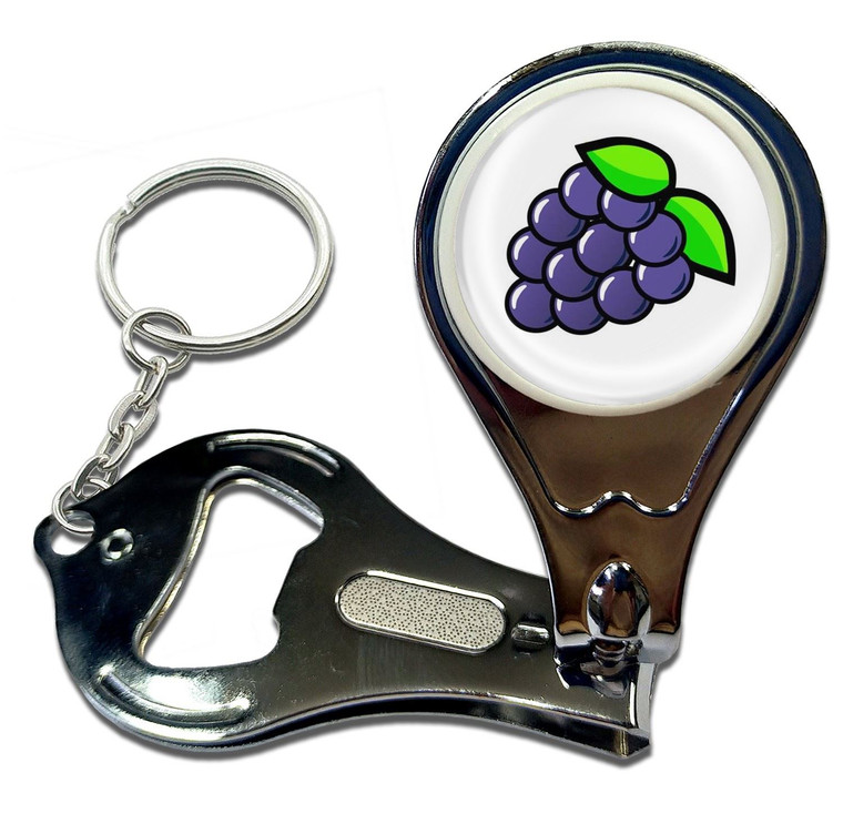 Fruit Machine Grapes - Nail Clipper Bottle Opener