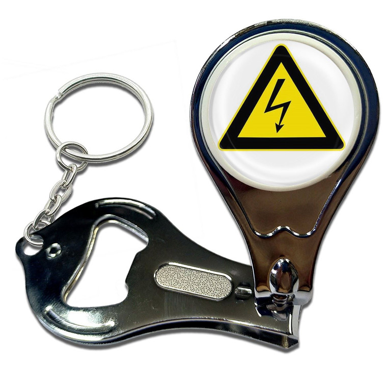 High Voltage - Nail Clipper Bottle Opener