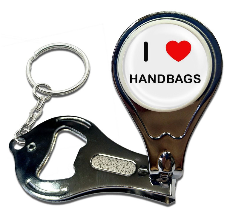 I Love Handbags - Nail Clipper Bottle Opener