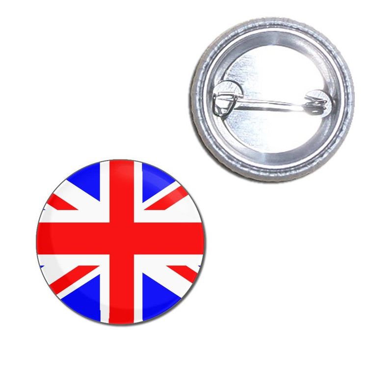 Union Jack UK Flag - Button Badge