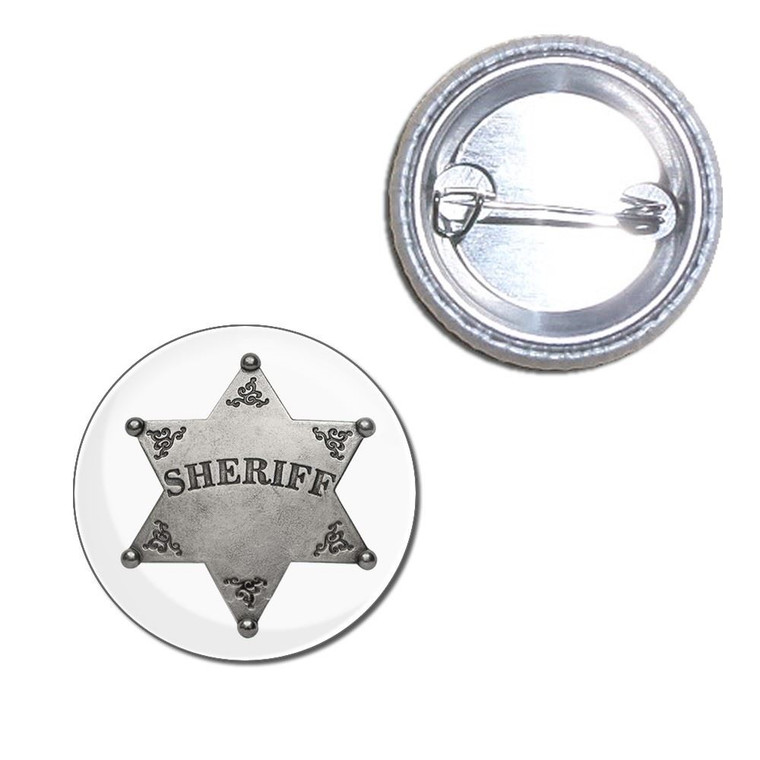 Sheriff Badge - Button Badge