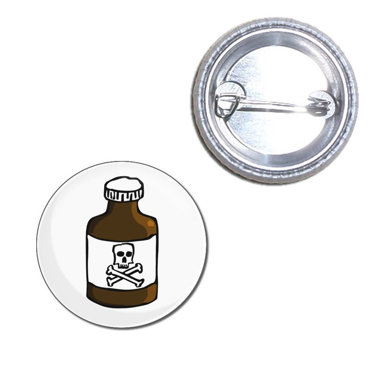 Poison Bottle - Button Badge