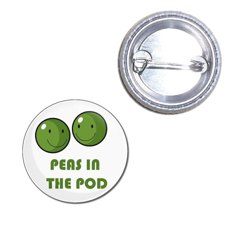 Peas in the Pod - Button Badge