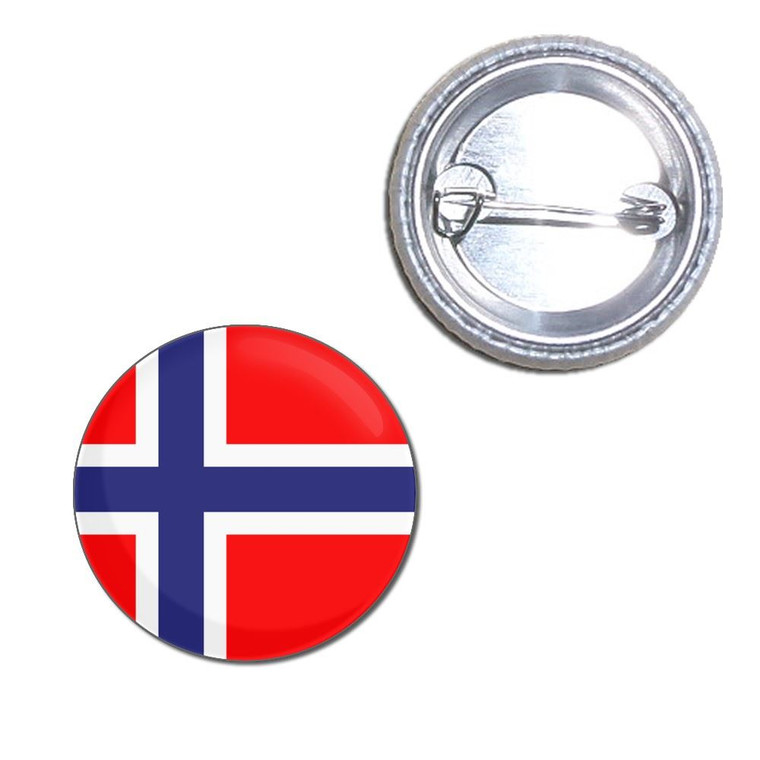 Norway Flag - Button Badge