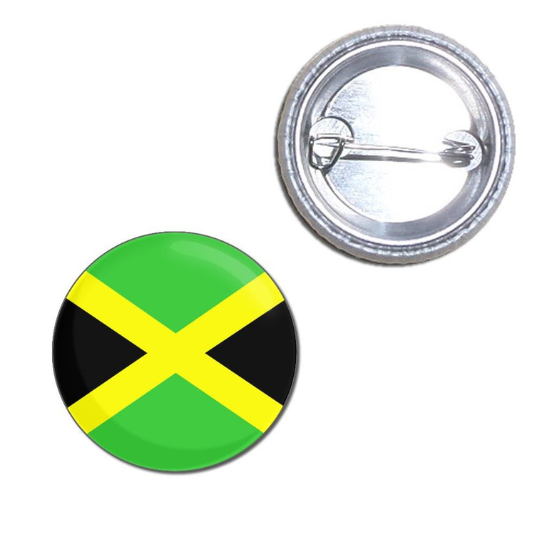 Jamaica Flag - Button Badge