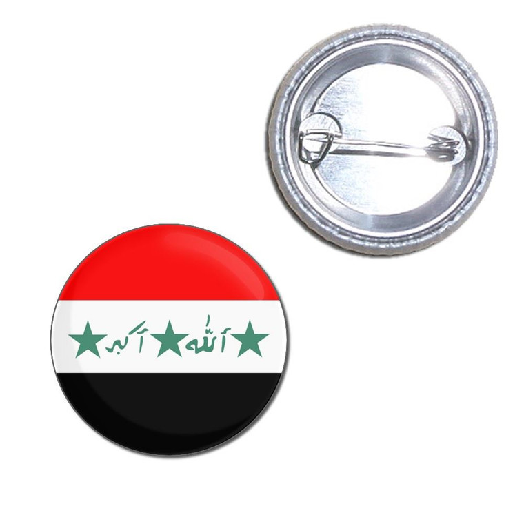 Iraq Flag - Button Badge
