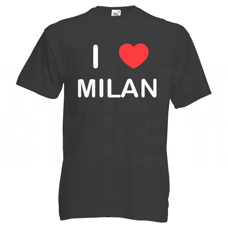 I Love Milan - T Shirt
