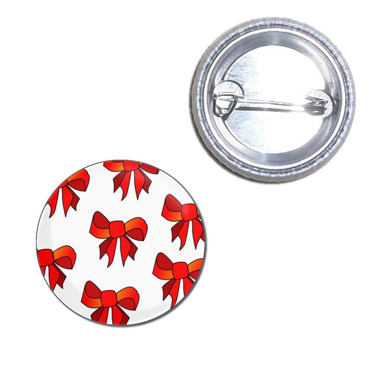 Bow Pattern - Button Badge