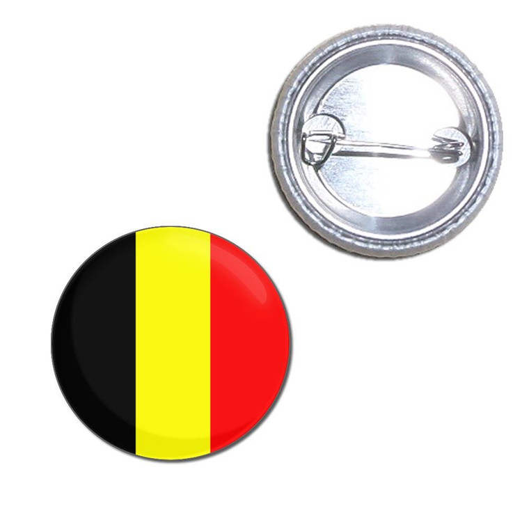 Belgium Flag - Button Badge