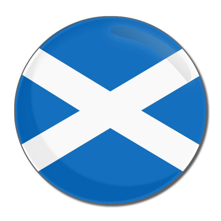Scotland Flag - Round Compact Mirror