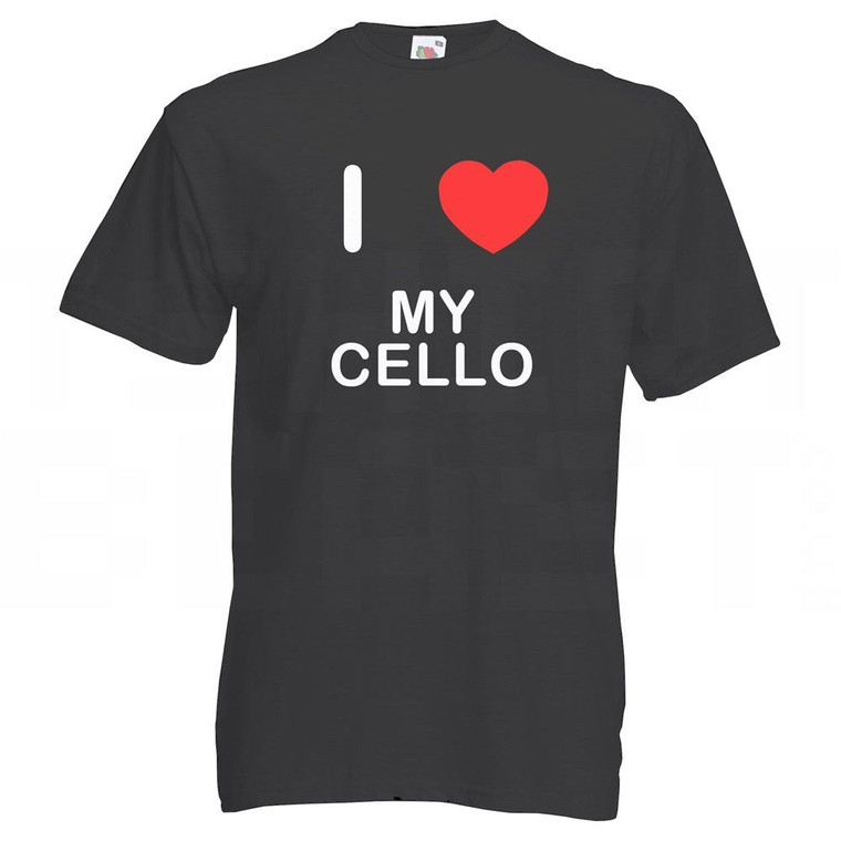 I Love My Cello - T Shirt