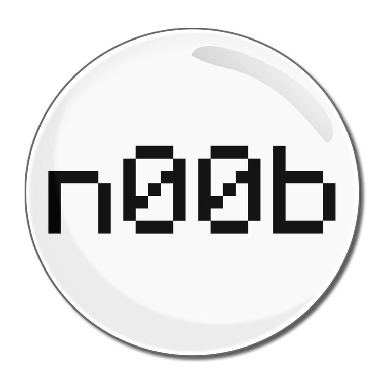 n00b - Round Compact Mirror