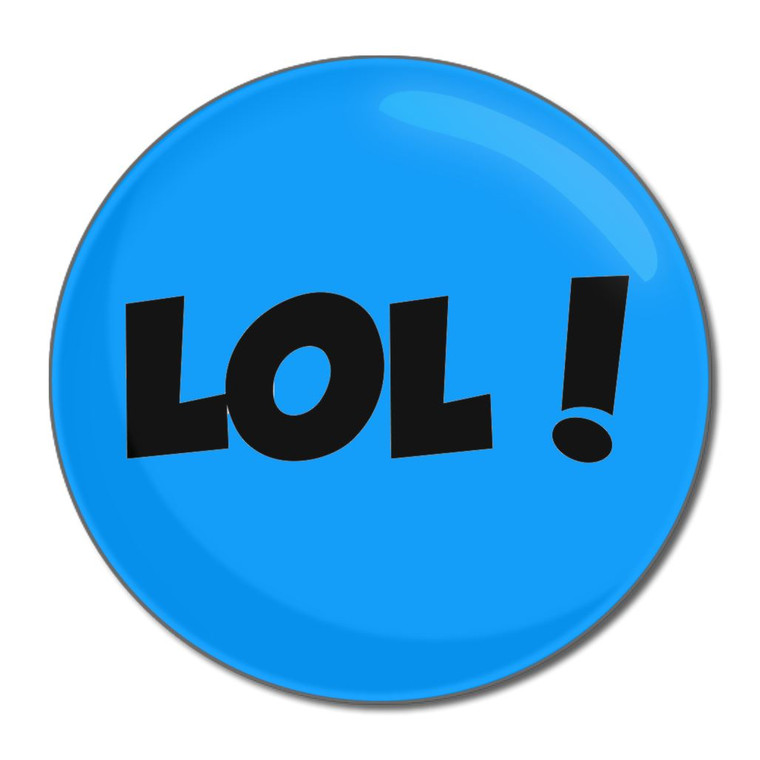 LOL! Laugh Out Loud! - Round Compact Mirror