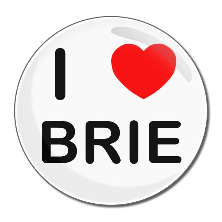 I Love Brie - Round Compact Mirror