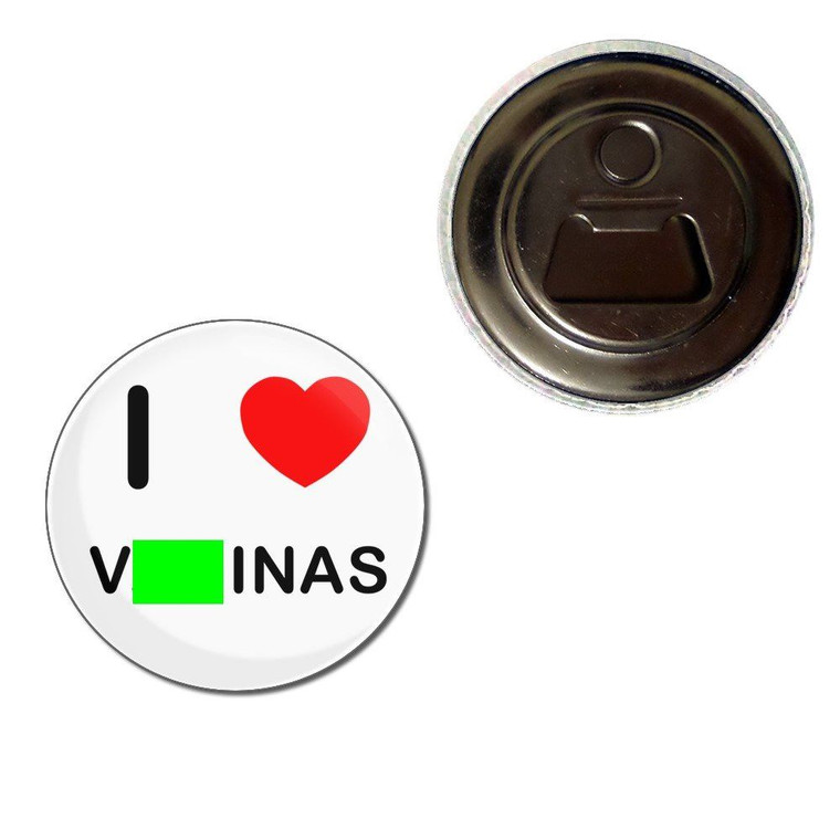 I Love Vaginas - Fridge Magnet Bottle Opener