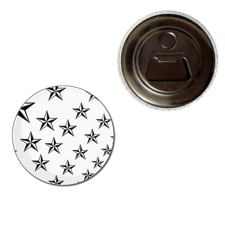 Nautical Stars - Fridge Magnet Bottle Opener