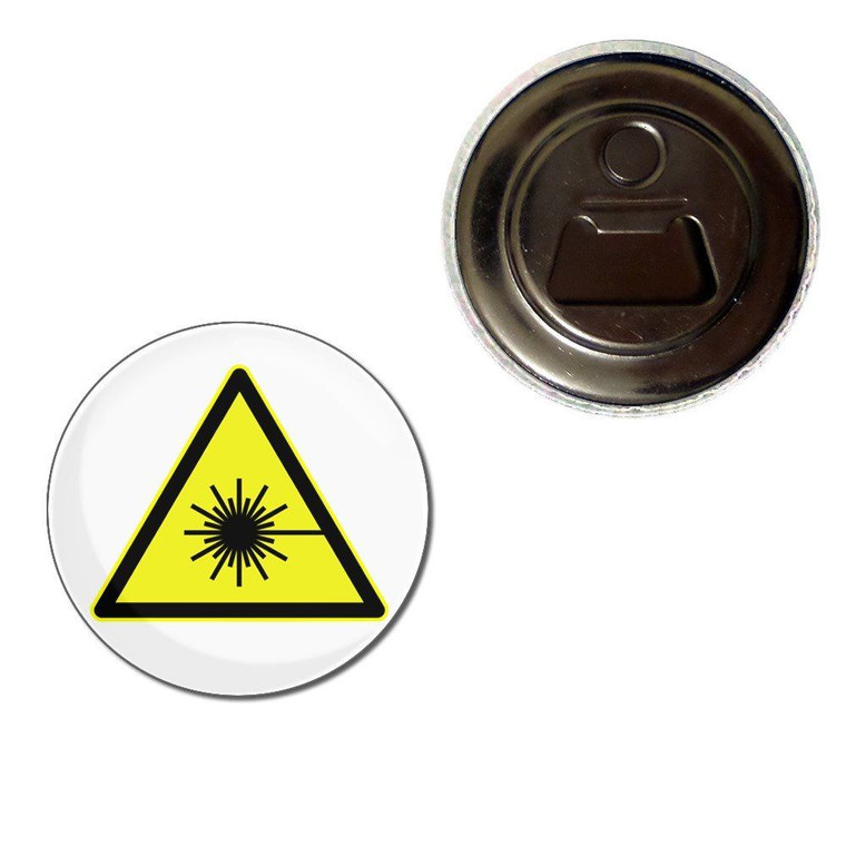 Laser Radiation - Fridge Magnet Bottle Opener