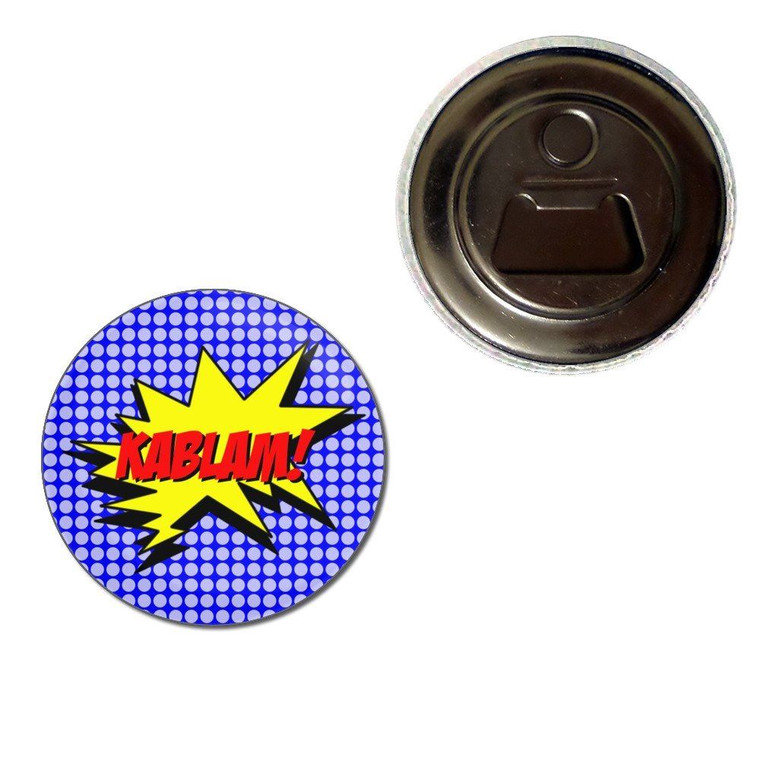 Kablam! - Fridge Magnet Bottle Opener