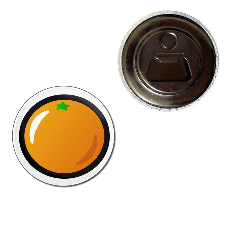 Fruit Machine Orange - Fridge Magnet Bottle Opener