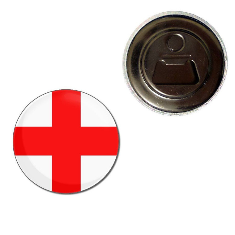 England Flag - Fridge Magnet Bottle Opener