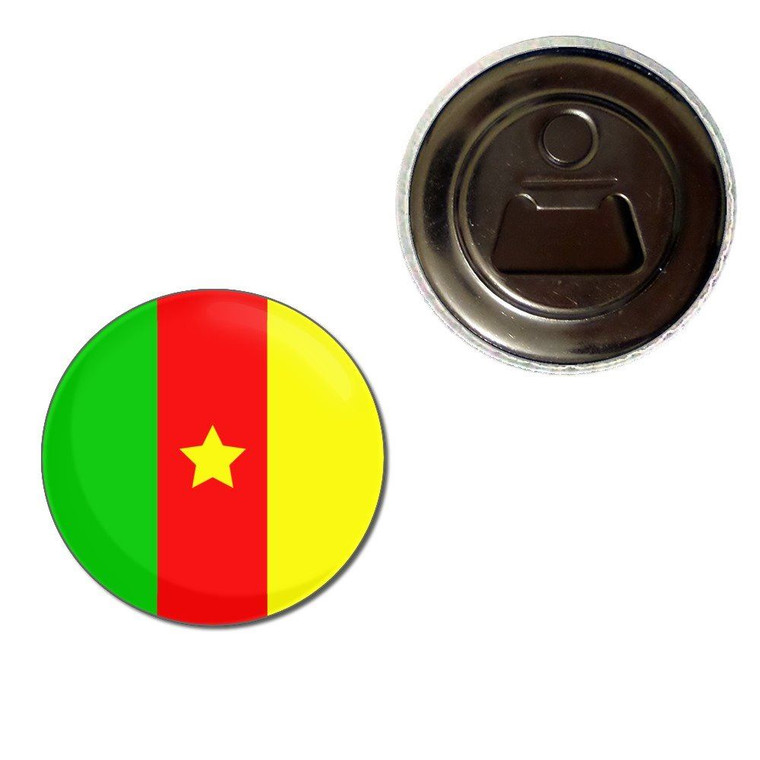 Cameroon Flag - Fridge Magnet Bottle Opener