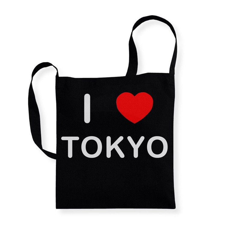 I Love Tokyo - Cotton Sling Bag