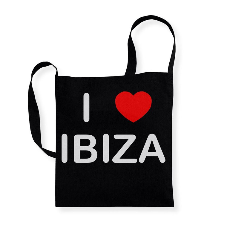 I Love Ibiza - Cotton Sling Bag