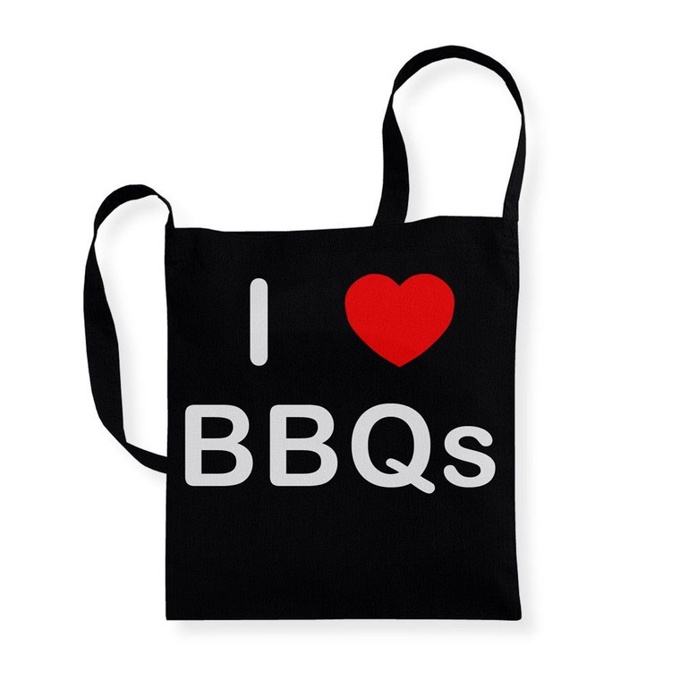 I Love BBQs - Cotton Sling Bag