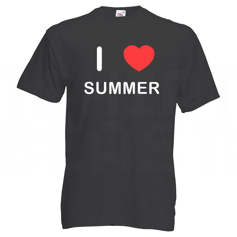 I Love Summer - T Shirt