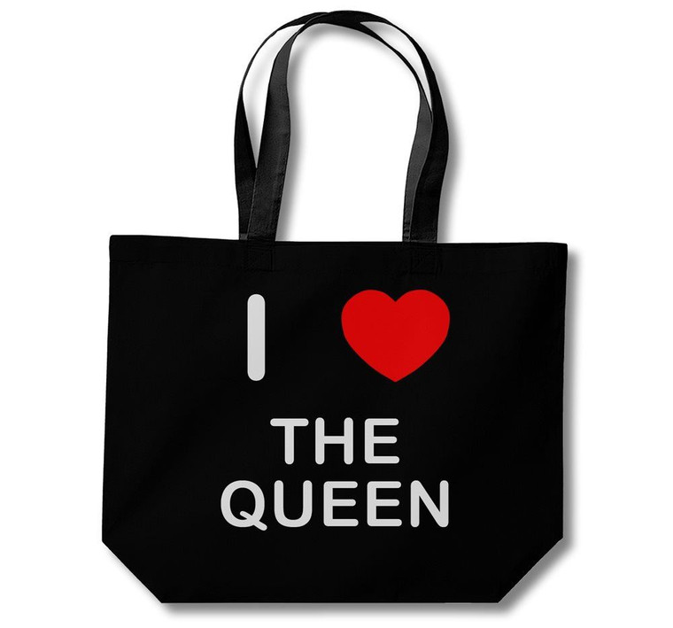 I Love The Queen - Cotton Shopping Bag