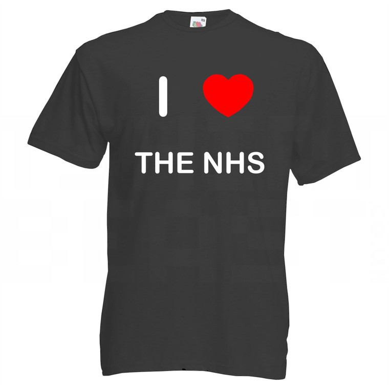 I Love Heart The NHS - T Shirt