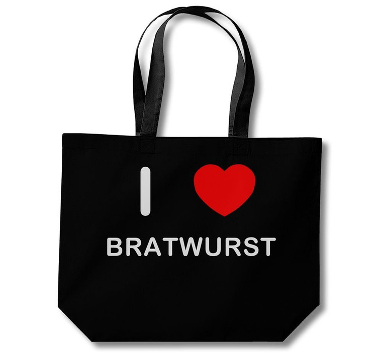 I Love Bratwurst - Cotton Shopping Bag