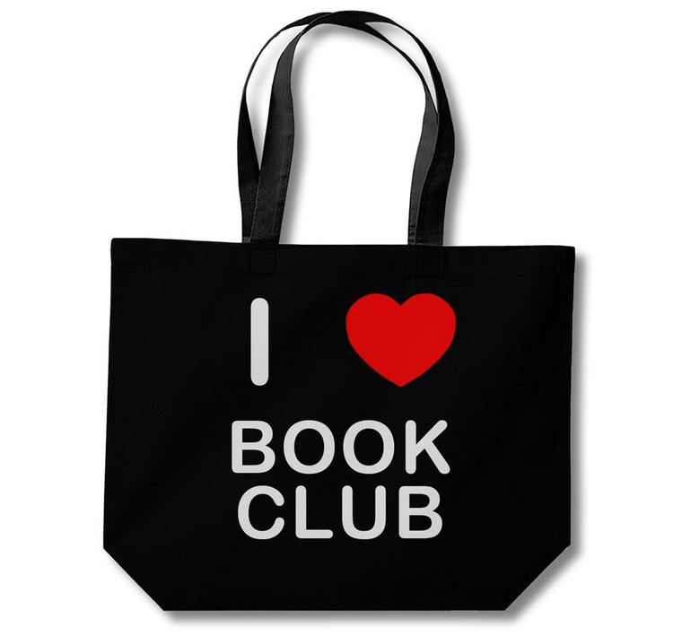 I Love Book Club - Cotton Shopping Bag