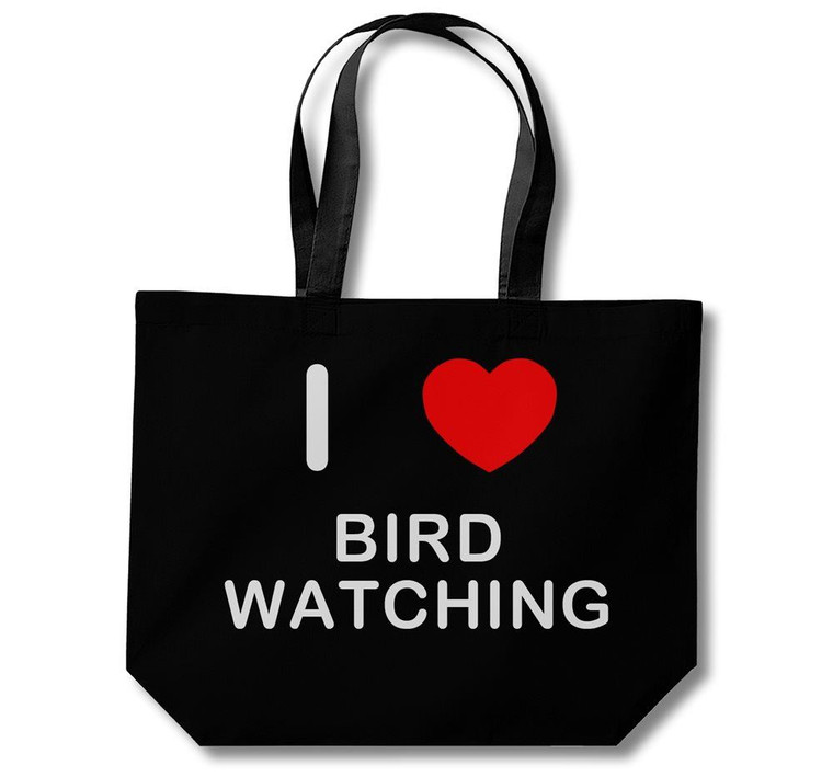 I Love Bird Watching - Cotton Shopping Bag