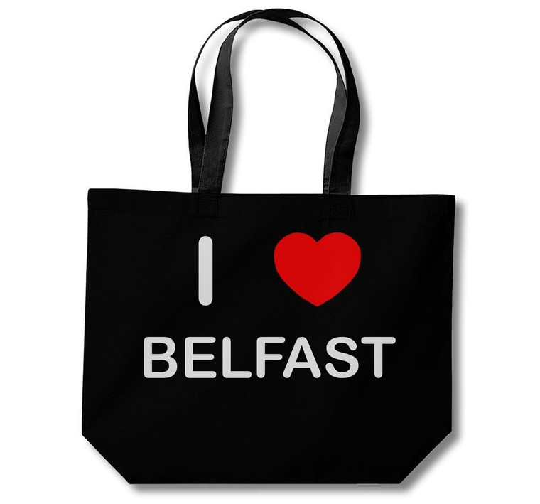 I Love Belfast - Cotton Shopping Bag
