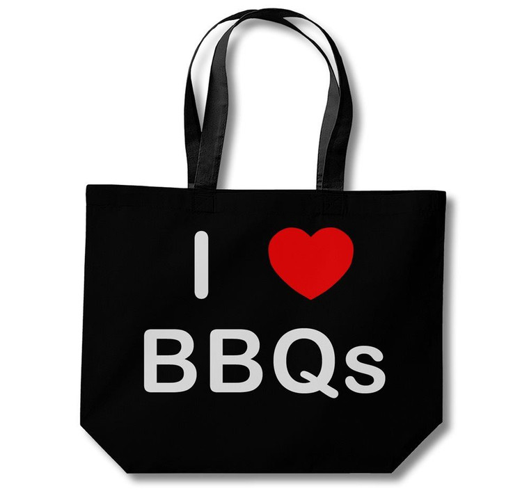 I Love BBQs - Cotton Shopping Bag