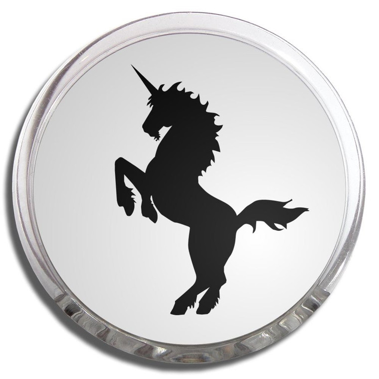 Unicorn Silhouette - Fridge Magnet Memo Clip