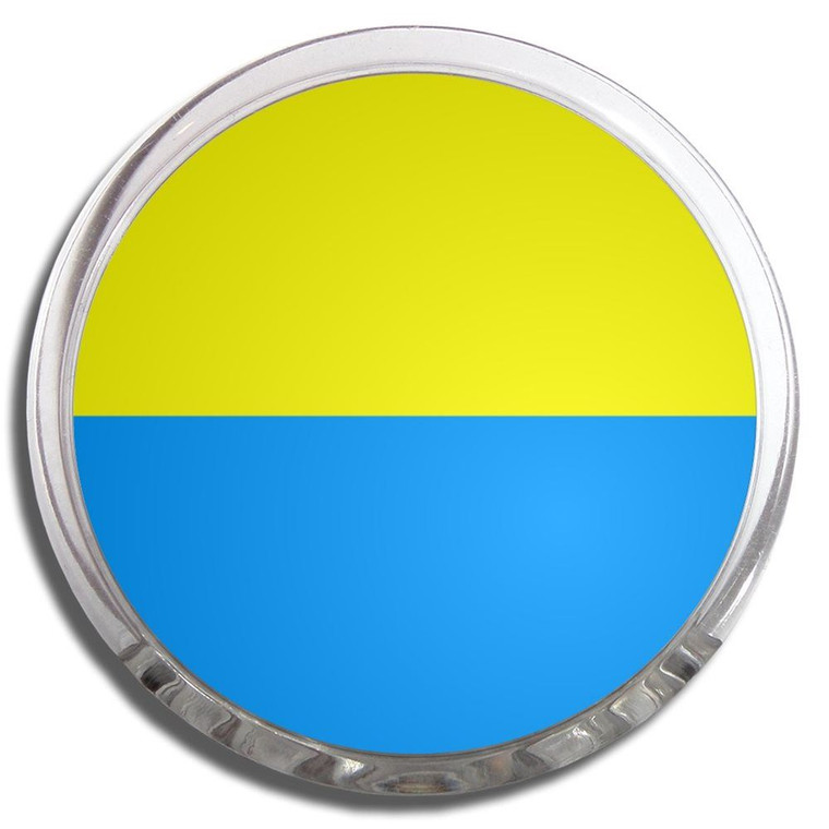 Ukraine Flag - Fridge Magnet Memo Clip
