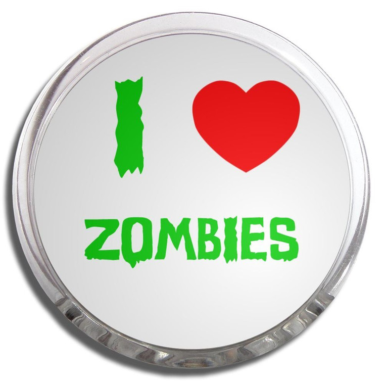 I Love Zombies - Fridge Magnet Memo Clip