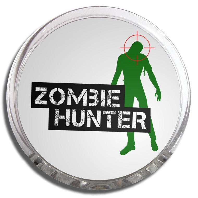 Zombie Hunter - Fridge Magnet Memo Clip