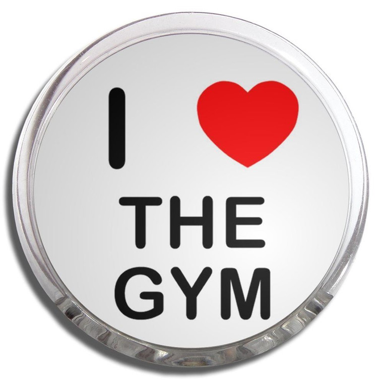 I love The Gym - Fridge Magnet Memo Clip