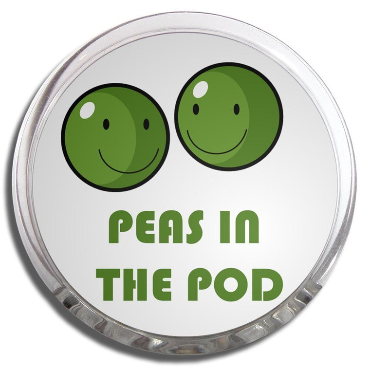 Peas in the Pod - Fridge Magnet Memo Clip