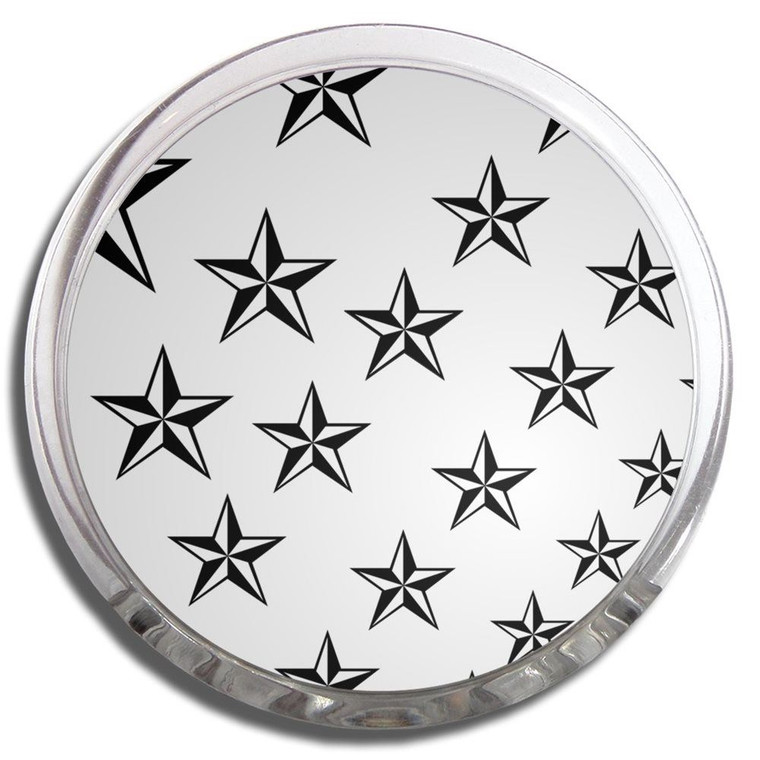 Nautical Stars - Fridge Magnet Memo Clip