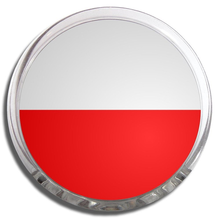 Poland Flag - Fridge Magnet Memo Clip
