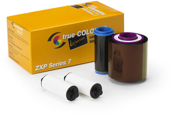 800077-770 Ribbon Todo Color YMCUVK para Zebra ZXP 7