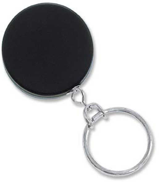 Brady 2120-3501 Portagafete Retractil Push Button Negro