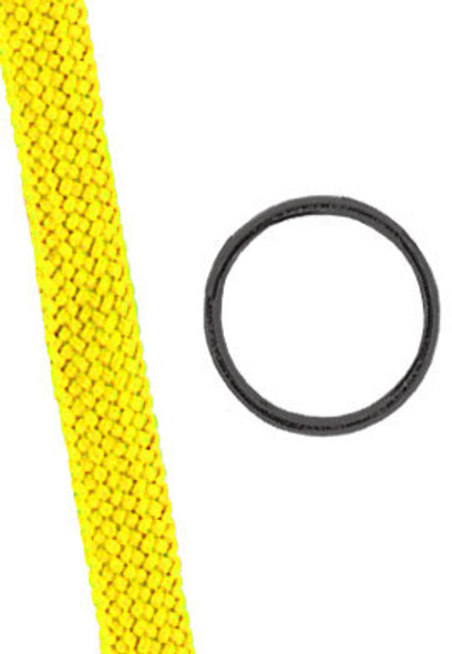 2135-3679 Cordon de 3/8" Color Amarillo Plano con Anillo Metalico Brady