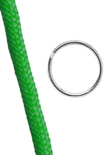 2135-3104 Cordon de 3/8" Color Verde Brady Anillo Metalico