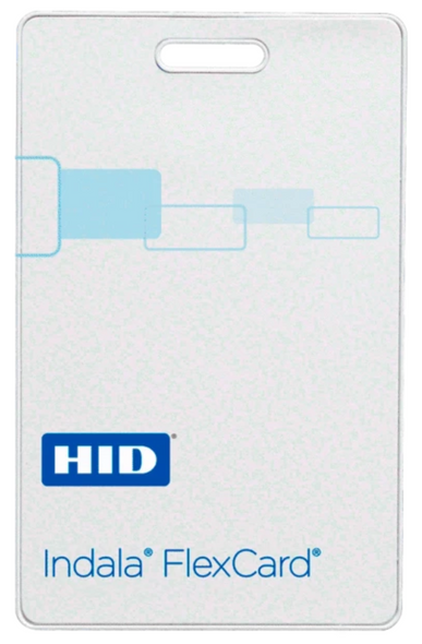 FPCRD-NCSMW-0000 Tarjeta HID Indala FlexCard CLAMSHELL sin contacto Sin Logo No Programada No Imprimible